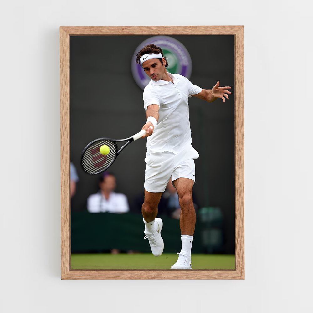 Poster Roger de federer – affiche Tennis (vue 4)